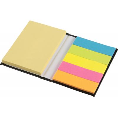 Image of Notebook with sticky notes