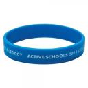 Image of Silicone Wristband (Adult: Recessed & Infilled Design)