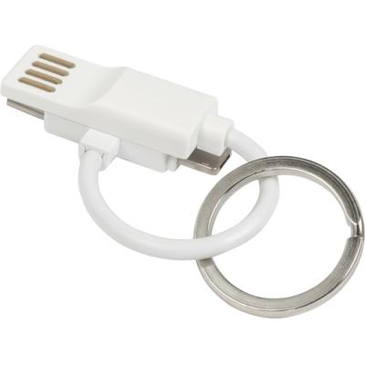 Image of ABS USB cable on key ring